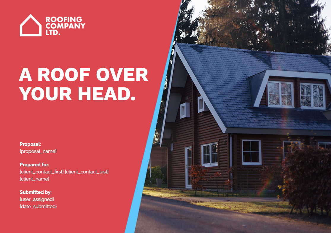 Roofing Proposal Template